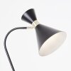 Brilliant Leuchten Jervis Stehlampe Gold, Schwarz, 1-flammig