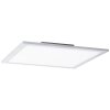 Brilliant Flat Deckenpanel LED Silber, 1-flammig, Fernbedienung