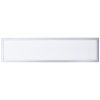 Brilliant Flat Deckenpanel LED Silber, 1-flammig, Fernbedienung