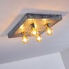 Octoraro Deckenleuchte Silber, 4-flammig