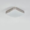 Hutton  Deckenleuchte LED Nickel-Matt, 1-flammig