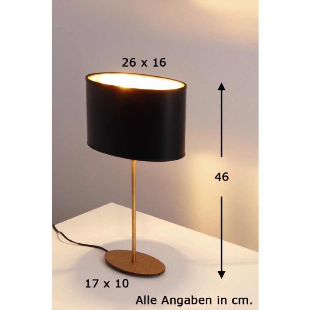 Holländer MATTIA Tischleuchte Gold, Messing, 1-flammig main product photo