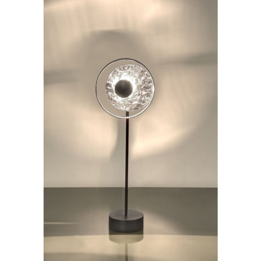 Holländer SATELLITE Tischleuchte Schwarz, Silber, 1-flammig main product photo
