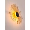 Holländer Tremolo Wandleuchte Braun, Gold, Schwarz, 1-flammig