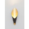 Holländer FIACCOLA Wandleuchte Braun, Gold, Schwarz, 1-flammig