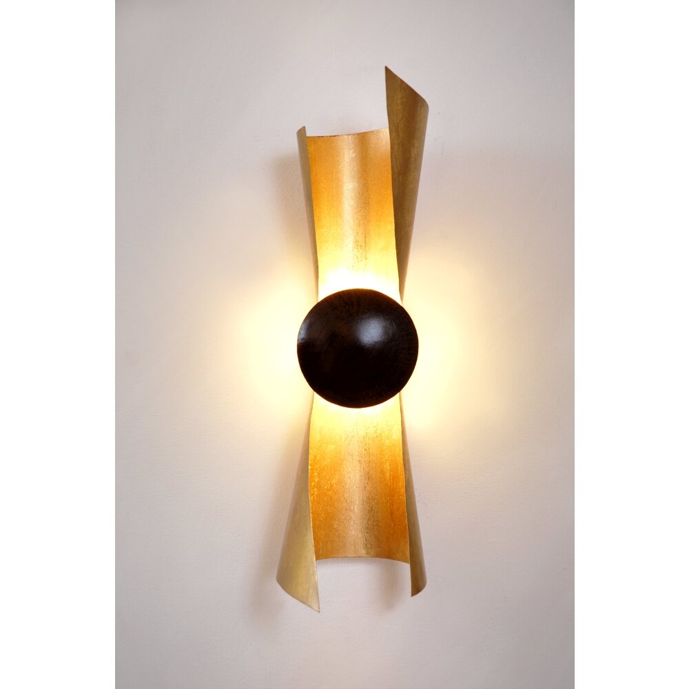 Holländer PIANETA Wandleuchte Gold, 2-flammig main product photo