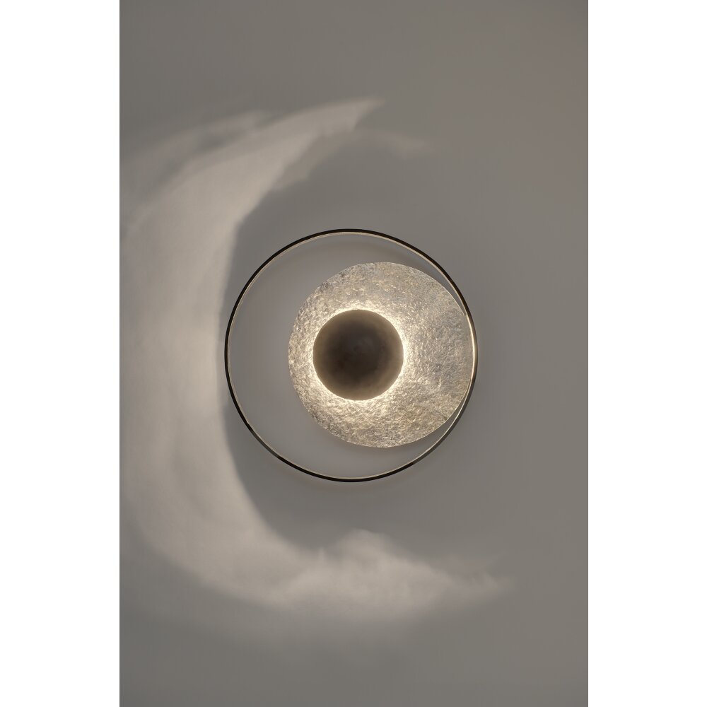 Holländer SATELLITE Wandleuchte Schwarz, Silber, 4-flammig main product photo