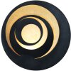 Holländer SPIRALE Wandleuchte LED Braun, Gold, Schwarz, 1-flammig