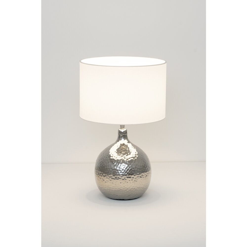 Holländer ANANAS Tischleuchte Silber, 1-flammig main product photo