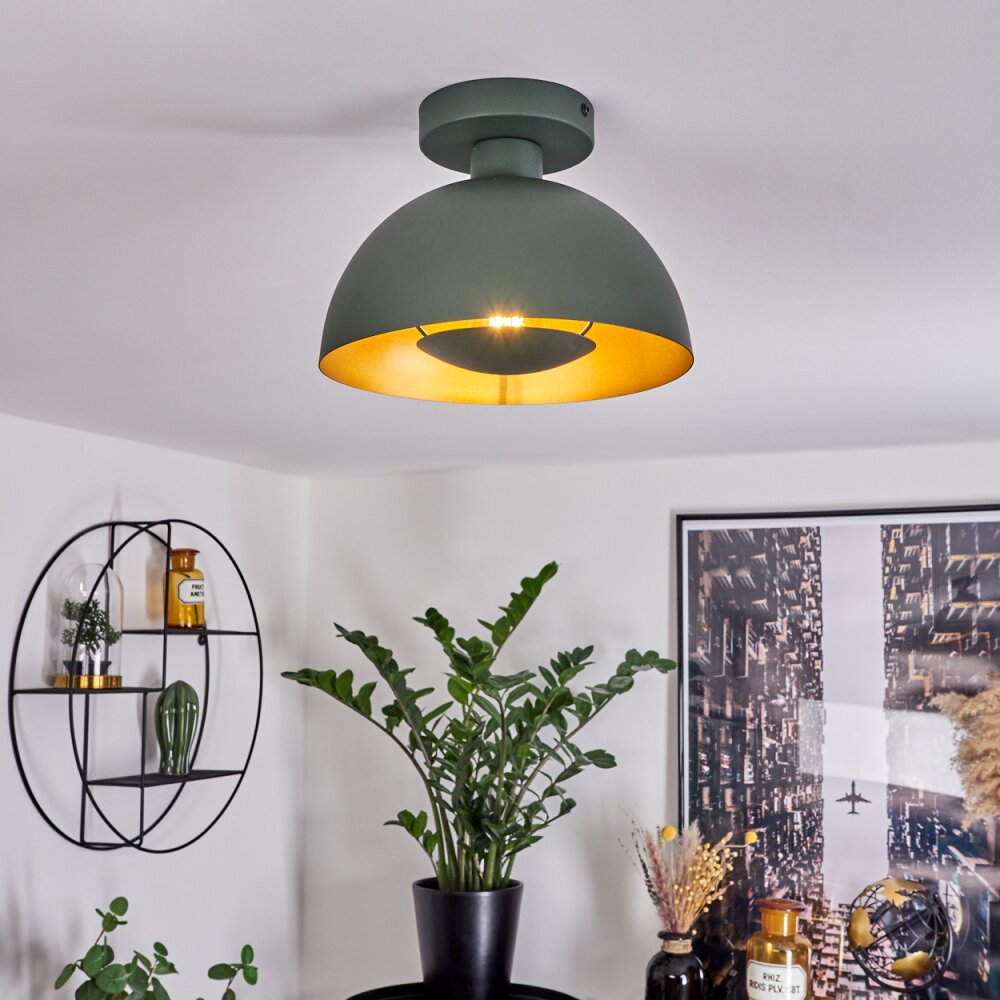 Vivian Deckenleuchte Grün, 1-flammig main product photo
