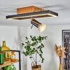 Deadwood            Deckenleuchte LED Schwarz, Weiß, 2-flammig