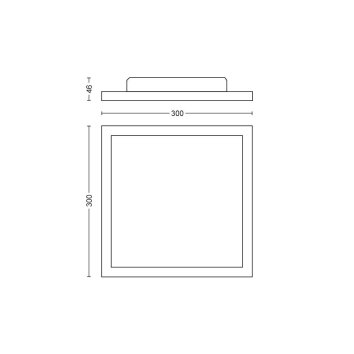 Philips Hue White Amb. Aurelle Deckenpanel LED Weiß, 1-flammig