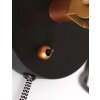 Steinhauer Dunbar Wandleuchte Schwarz, 1-flammig