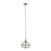 Steinhauer Pimpernel Pendelleuchte Bronze, 1-flammig