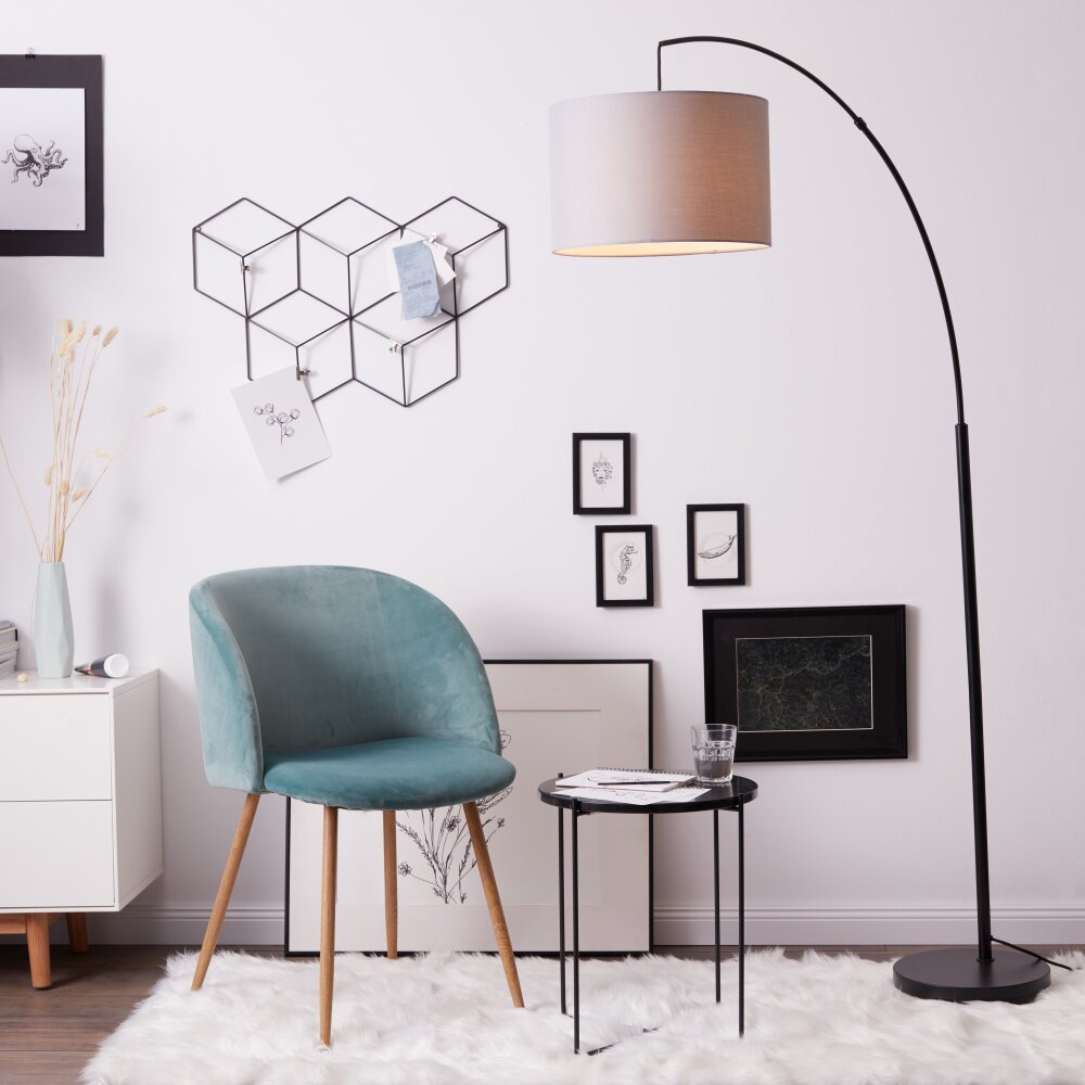 Brilliant Leuchten Aike Stehlampe Schwarz, 1-flammig main product photo