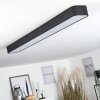 Iriondo Deckenleuchte LED Schwarz, 1-flammig, Fernbedienung