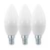 Eglo Leuchten 3er Set LED E14 6 Watt 3000 Kelvin 470 Lumen