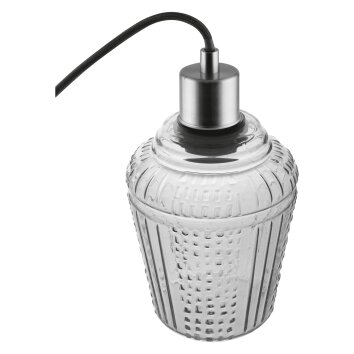 Ledvance 1906 Carved Hängeleuchte Schwarz, 1-flammig