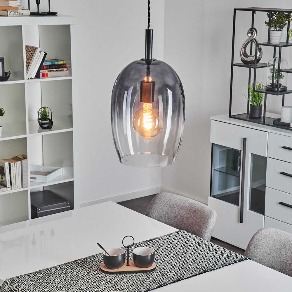 Magnano Hängeleuchte Schwarz, 1-flammig main product photo