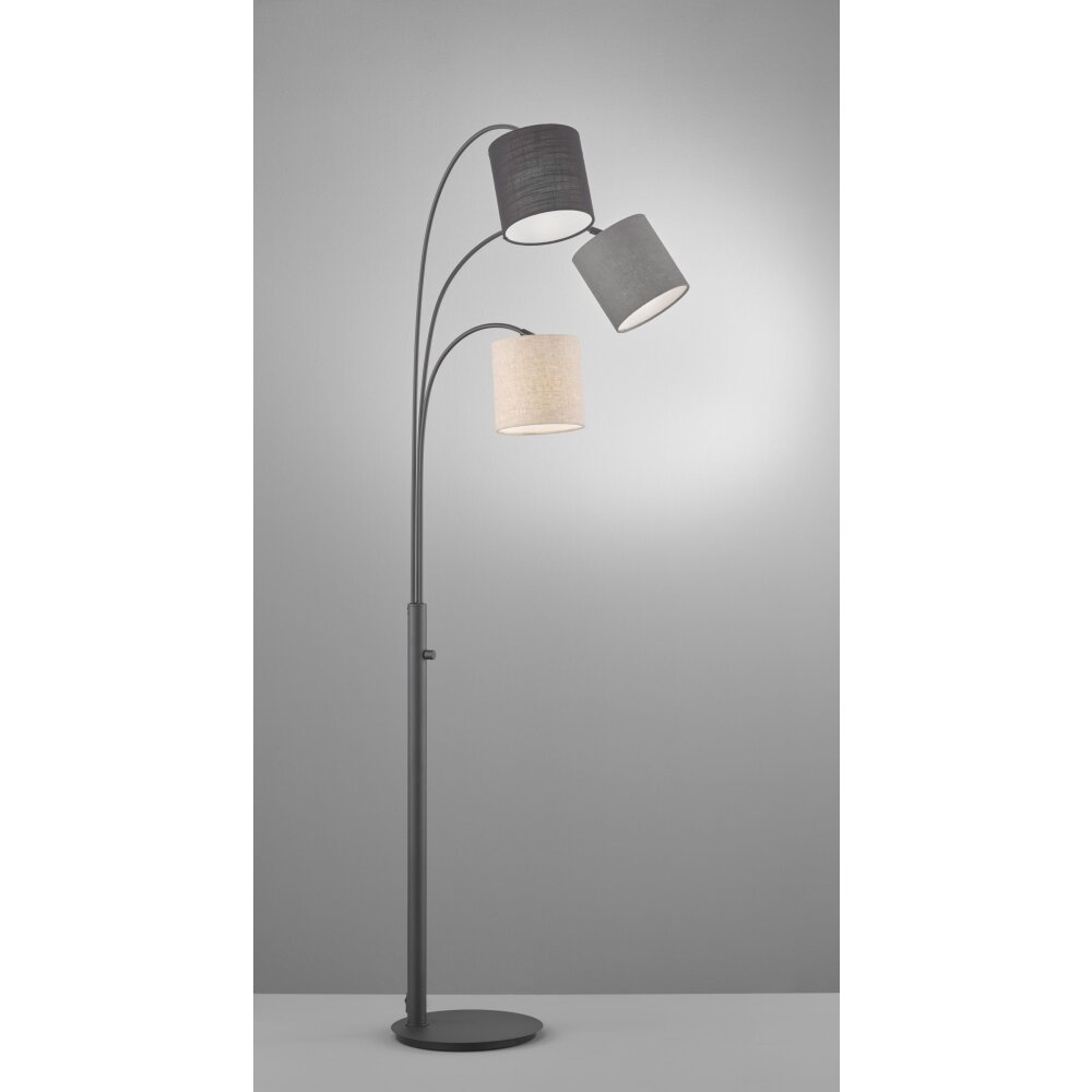 Fischer & Honsel Shade Stehleuchte Schwarz, 3-flammig main product photo
