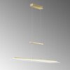 Fischer & Honsel Roof Pendelleuchte LED Messing, 1-flammig