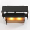 Steinhauer Muro Wandleuchte LED Schwarz, 2-flammig