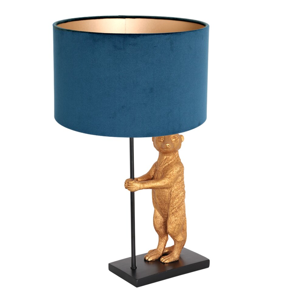 Steinhauer Animaux Tischleuchte Gold, Schwarz, 1-flammig main product photo