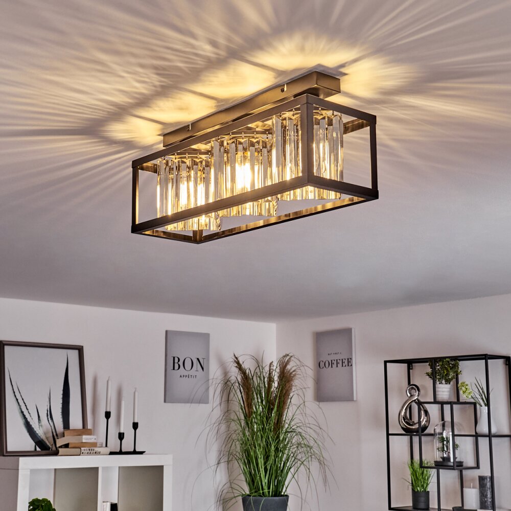 Barracon Deckenleuchte Schwarz, 3-flammig main product photo