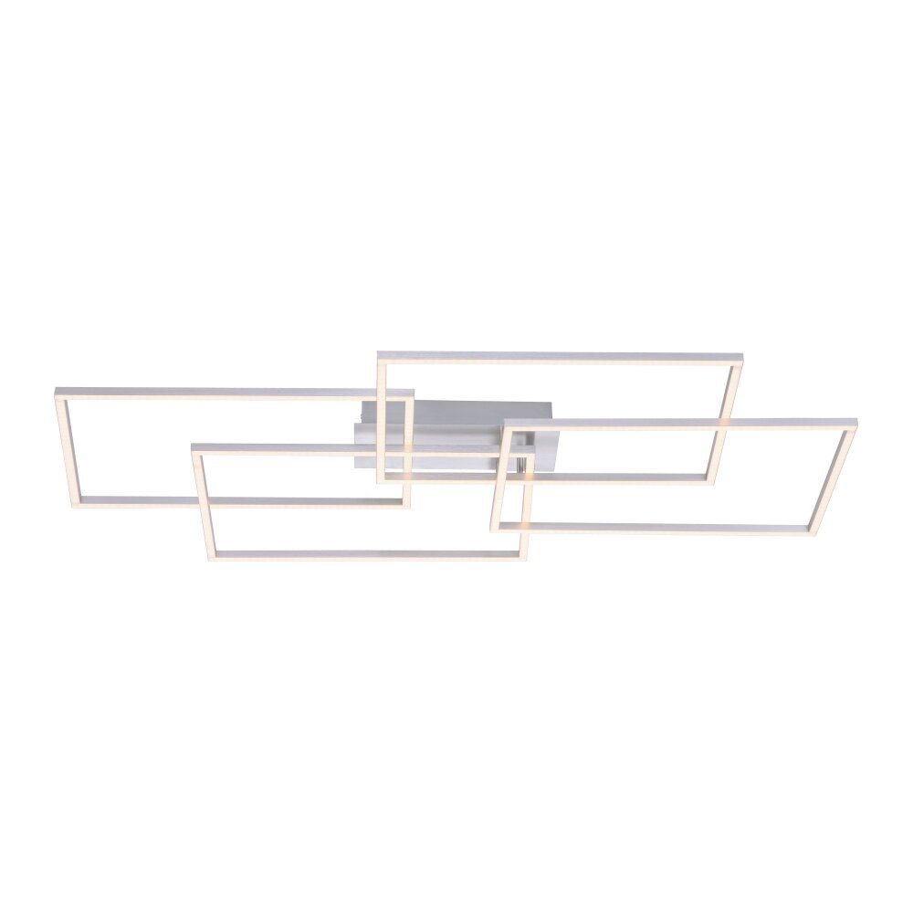 Leuchten Direkt IVEN Deckenleuchte LED Nickel-Matt, 4-flammig main product photo
