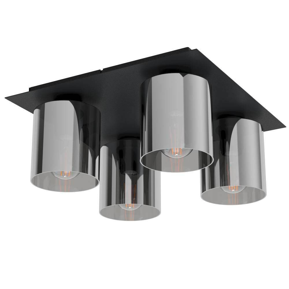 Eglo Leuchten GOROSIBA Deckenleuchte Schwarz, 4-flammig main product photo