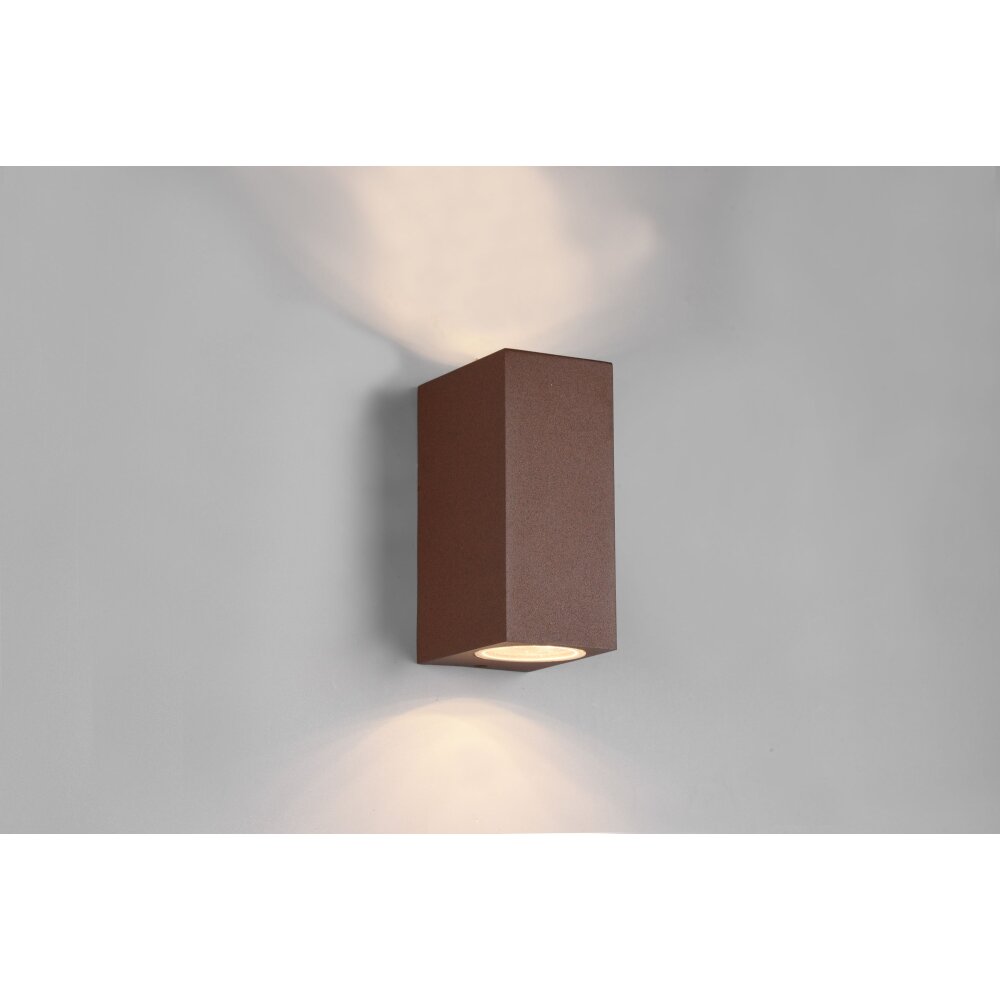 Trio Leuchten Roya Außenwandleuchte Rostfarben, 2-flammig main product photo