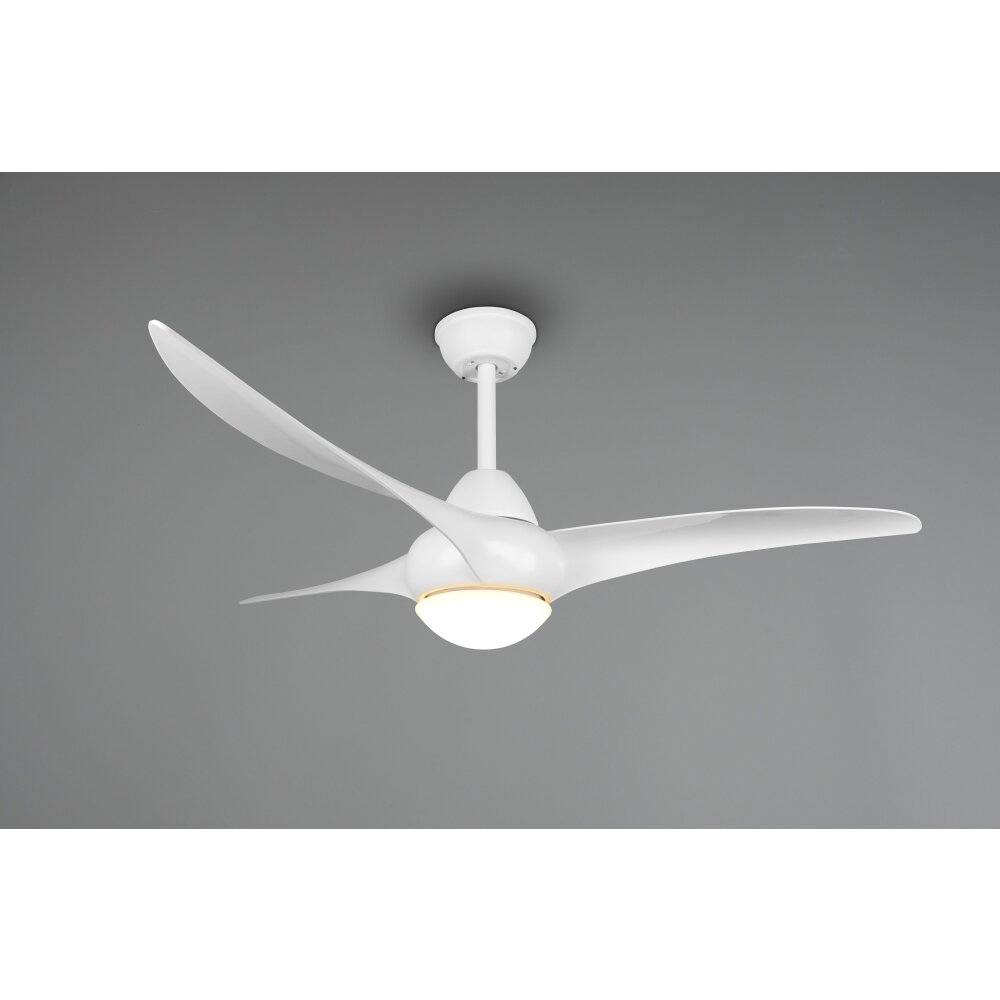 Reality Alesund Deckenventilator LED Weiß, 1-flammig, Fernbedienung main product photo