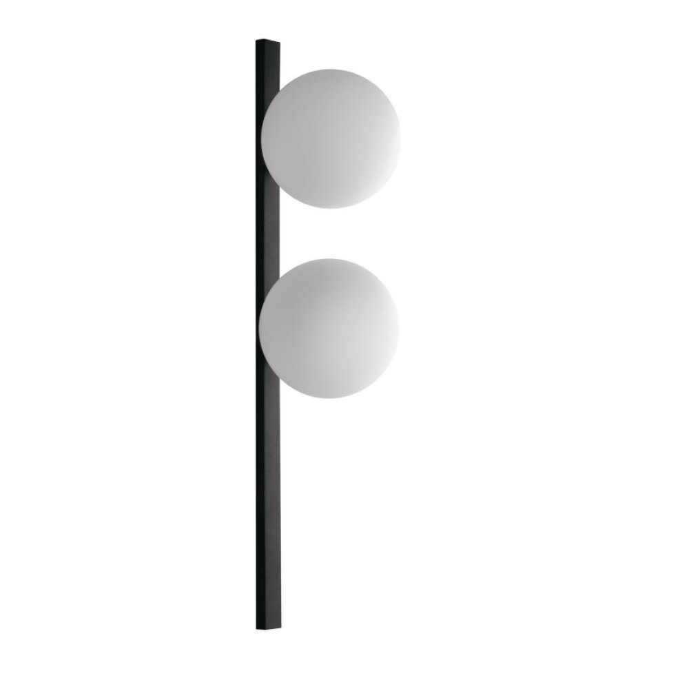 Luce Design PLUTO Wandleuchte Schwarz, 2-flammig main product photo