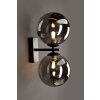 Luce Design NEPTUN Wandleuchte Schwarz, 2-flammig