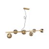 Luce Design NEPTUN Pendelleuchte Messing, 6-flammig