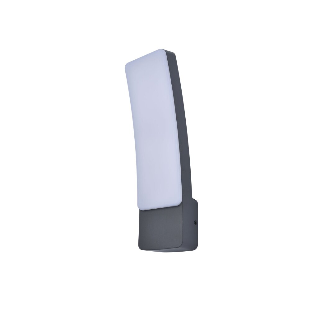 Lutec Lampen KIRA Außenwandleuchte LED Anthrazit, 1-flammig main product photo