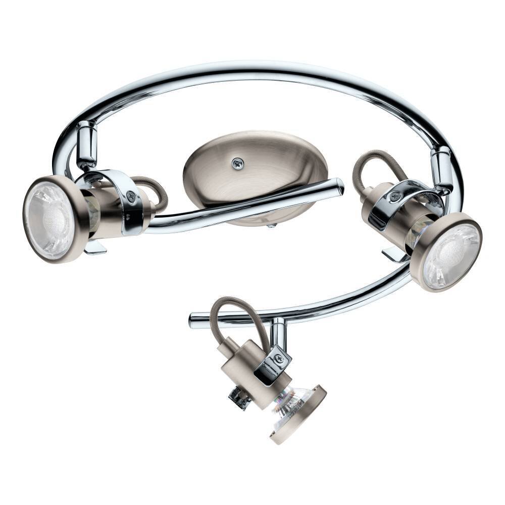 Eglo Leuchten TUKON Deckenleuchte LED Chrom, Nickel-Matt, 3-flammig main product photo
