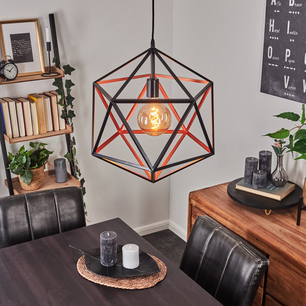 Mamonal Hängeleuchte Schwarz, 1-flammig main product photo