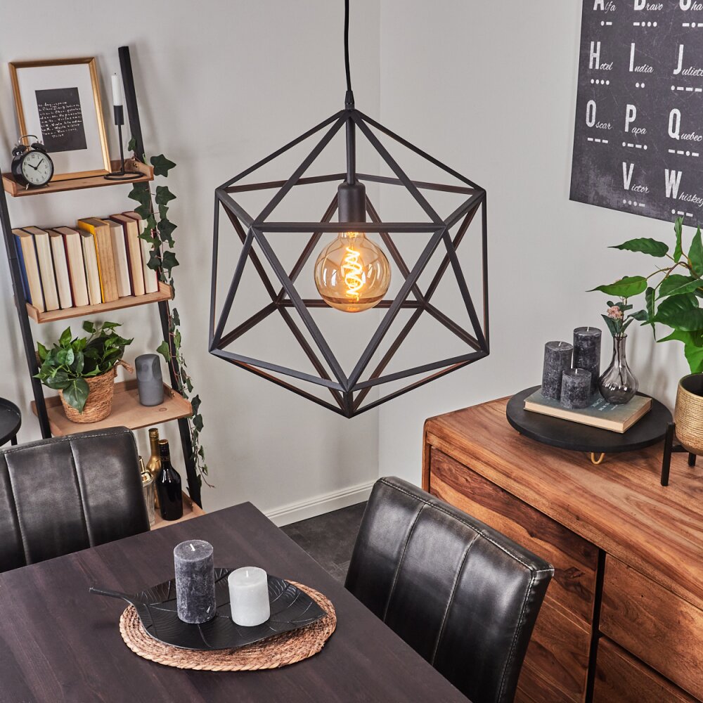 Mamonal Hängeleuchte Schwarz, 1-flammig main product photo