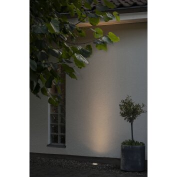 Konstsmide Bodeneinbauleuchte LED Weiß, 1-flammig