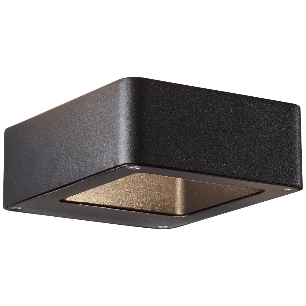 Brilliant Golda Außenwandleuchte LED Schwarz, 1-flammig main product photo