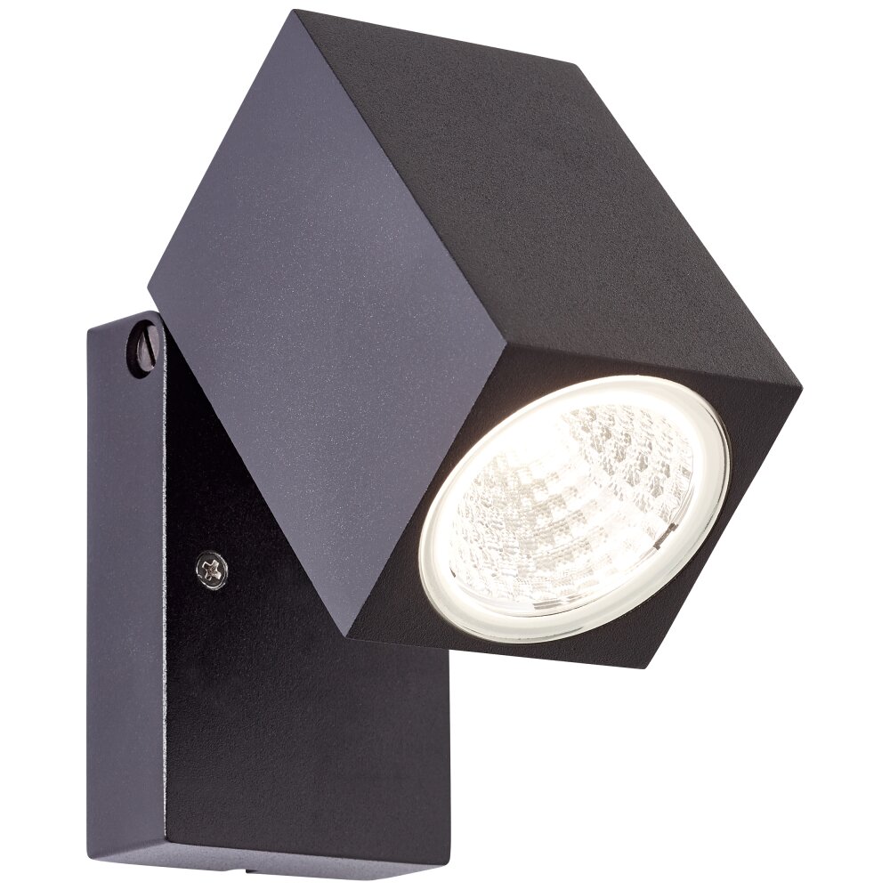 Brilliant Burk Außenwandleuchte LED Schwarz, 1-flammig main product photo