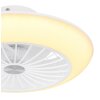 Globo LAFFEE Deckenventilator LED Weiß, 1-flammig