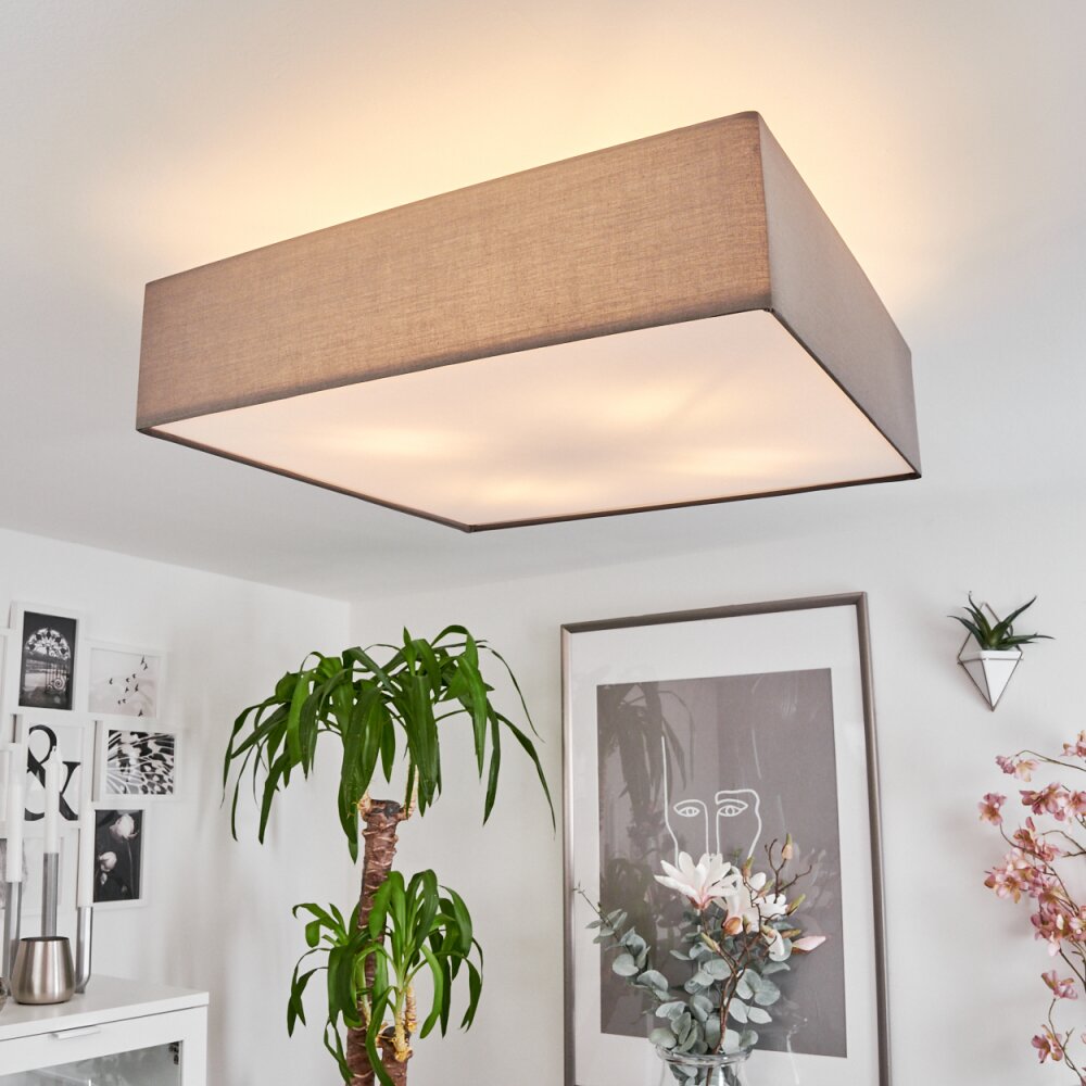 Taboga Deckenleuchte Nickel-Matt, 4-flammig main product photo