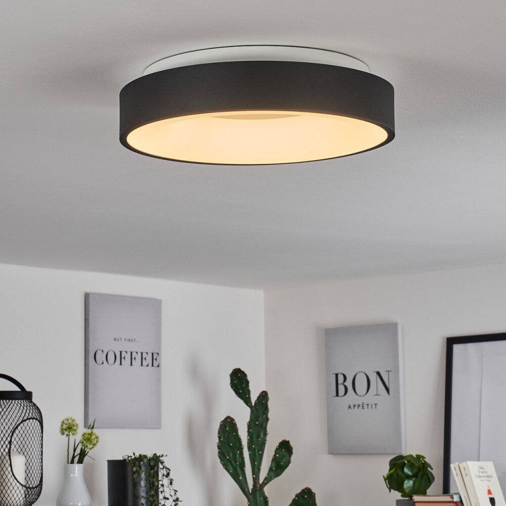 Playas Deckenleuchte LED Schwarz, Weiß, 1-flammig main product photo