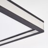 Nabbas Deckenpanel LED Schwarz, Weiß, 1-flammig, Fernbedienung