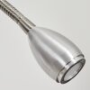 Wiby Wandleuchte LED Nickel-Matt, 2-flammig