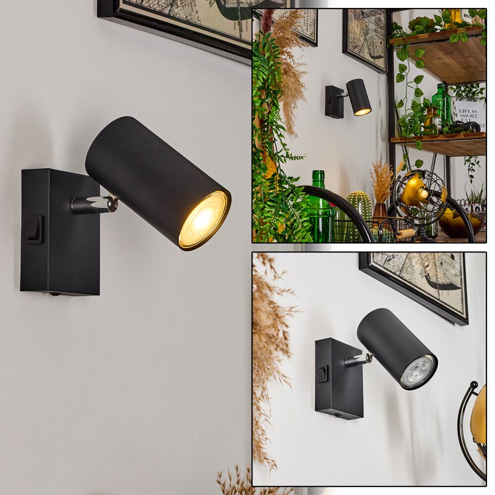 Javel Wandleuchte Schwarz, 1-flammig main product photo