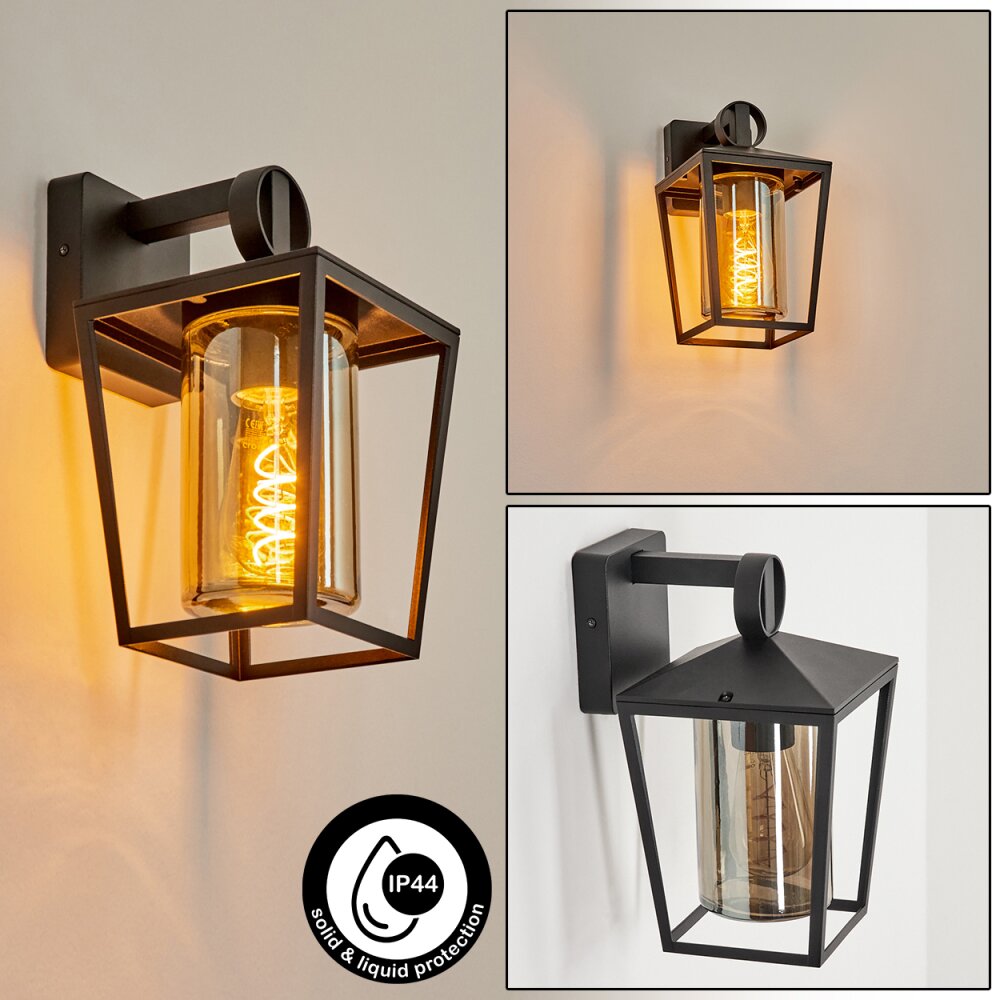 Heinonen Außenwandleuchte Schwarz, 1-flammig main product photo
