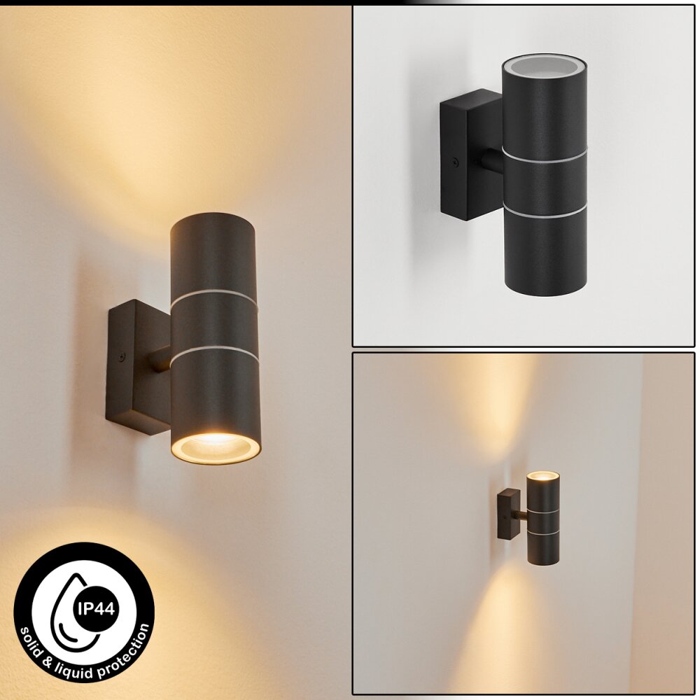 Simola Außenwandleuchte Anthrazit, 2-flammig main product photo
